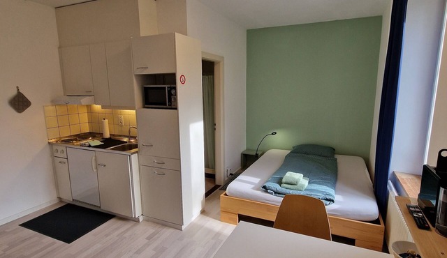 Studio with kitchen and private bathroom
