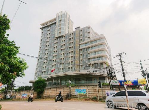 Stunning and Comfy Studio Amazana Serpong Apartment By Travelio