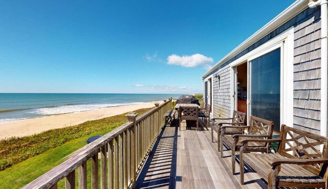 Stunning Beach Front - w/ Hot Tub & Fire Pit