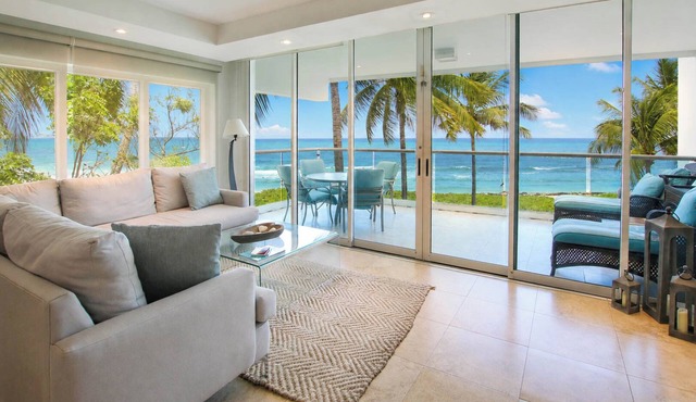 Stunning Beachfront 2-Bed Condo with Pool - Ocean One 204