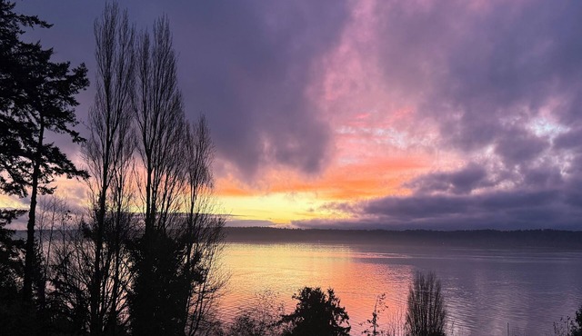 Stunning Bluff Cottage with Panoramic Puget Sound & Olympic Mountain Views