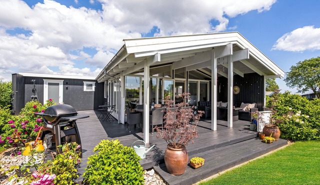 Stunning home in Malling with sauna