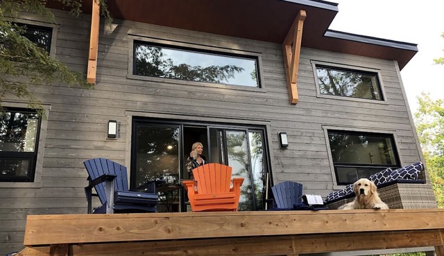 Stunning Lakeside Cabin in McKellar, Ontario - The Ultimate Glamping Getaway Destination
