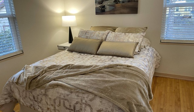Stunning! Modern with original hardwood!