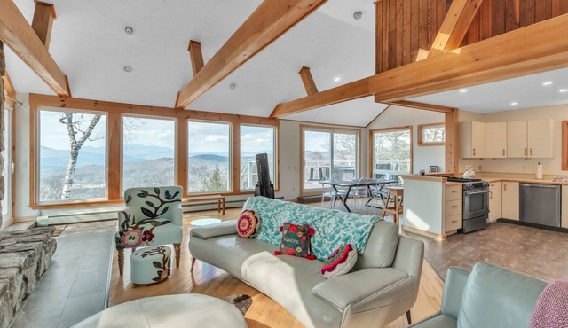 Stunning Mountain Retreat in Campton, Perfect for Skiing and Year-Round Fun by RedAwning