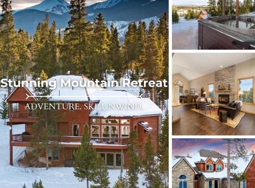 Stunning Mountain Retreat W Views Private Hot Tub