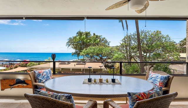 Stunning open views of the deep blue ocean, AC, 2B2B, 1 Min Beach, Snorkel