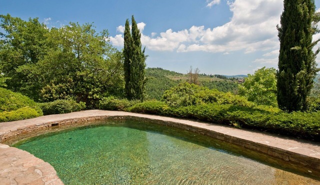 Stunning private villa for 12 people with A/C, WIFI, private pool, TV, patio and panoramic view