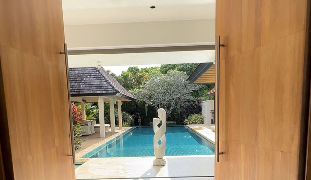 Stunning private pool villa in a quite location close to amenities