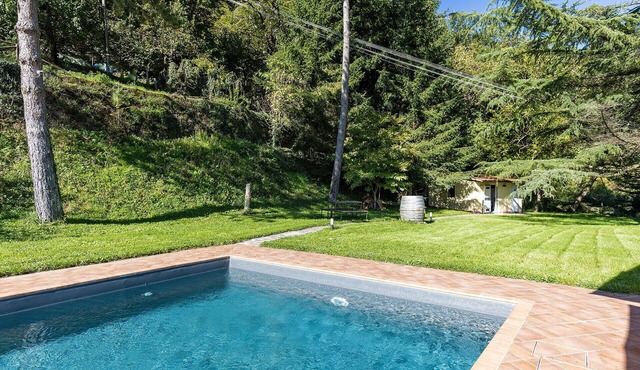 Stunning private villa with WIFI, private pool, TV, patio, panoramic view, close to Greve In Chianti
