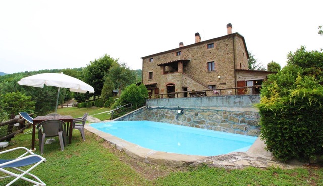 Stunning private villa for 18 guests with private pool, WIFI, TV, veranda and pets allowed