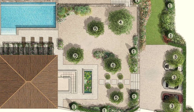 Stunning private villa with A/C, hot tub, WIFI, private pool, patio and panoramic view