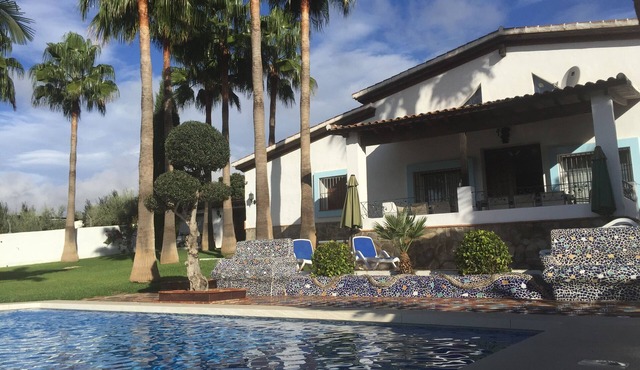 Stunning, private villa with beautiful pool, gardens & views