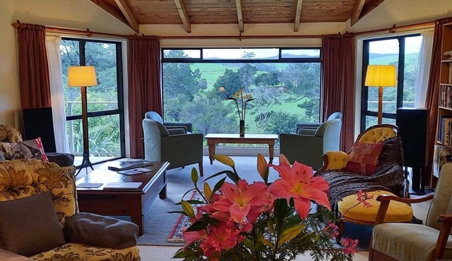Stunning river views with convenient mini-kitchenette