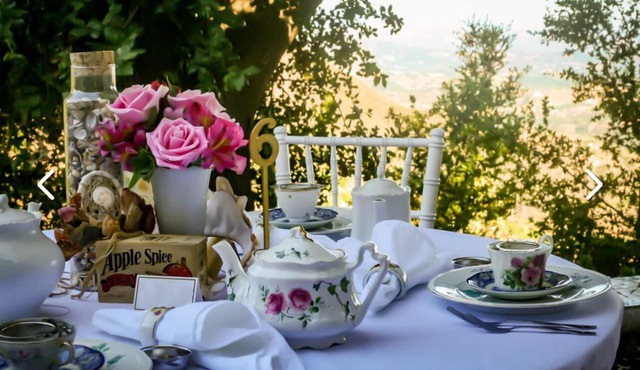 Stunning Rose & Avocado Farm in Southern California Breakfast & Afternoon Tea