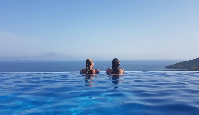 Stunning view of Africa and nearby park. Close to Tarifa and Gibraltar