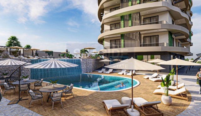 Stylish 1BR Flat Pool View & 10 min Walk to Beach