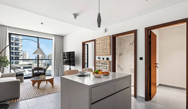 Stylish 1BR Near Museum of the Future