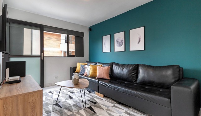 Stylish 2BR unit in the Best Scene in Medellin next to Poblado Park