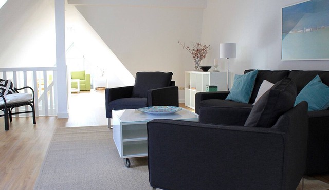 Stylish and modern duplex apartment in the heart of the old town of Jever