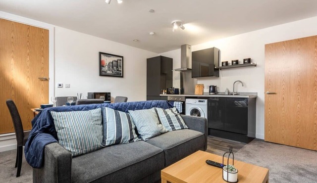Stylish Central Sheffield 1BR – Sleeps 2