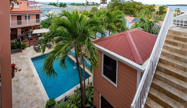 Stylish Downtown Stay Near Christiansted Harbor, Dining, Shopping, Sites