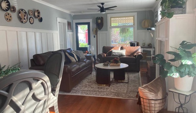 Stylish Family Home w Inviting Porches & Backyard