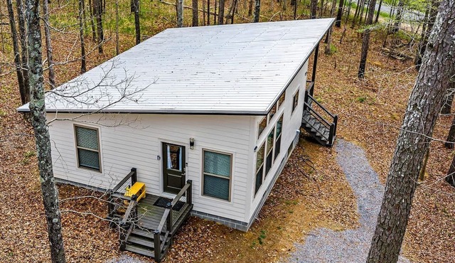 Stylish Modern Getaway with Fire Pit near DeSoto Falls in Mentone, AL