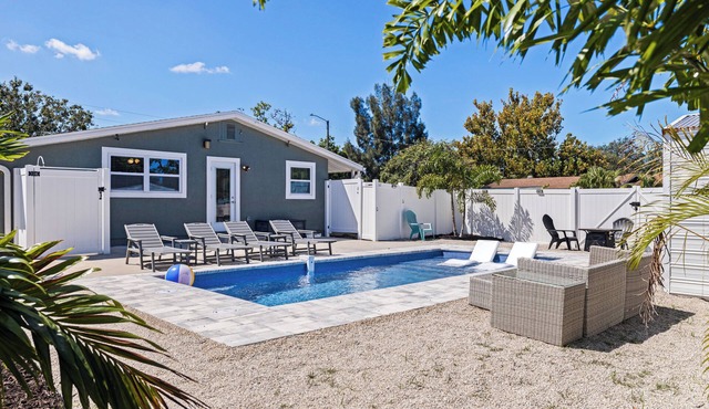 Stylish St Pete Vacation Home w/Private Pool!