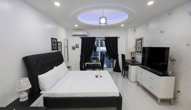 Stylish Studio Type Room inside White Tower by: Kandi in Angeles City