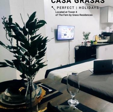 Stylish studio unit at Grass Residences