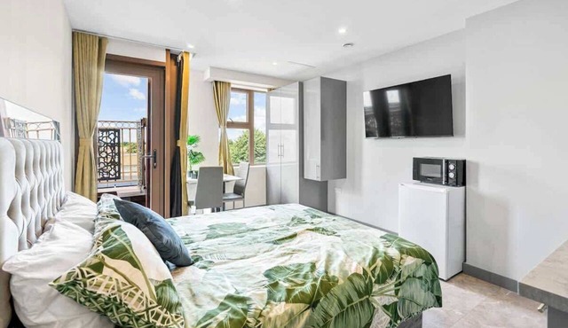 Stylish Studio with Balcony near Ilford Station
