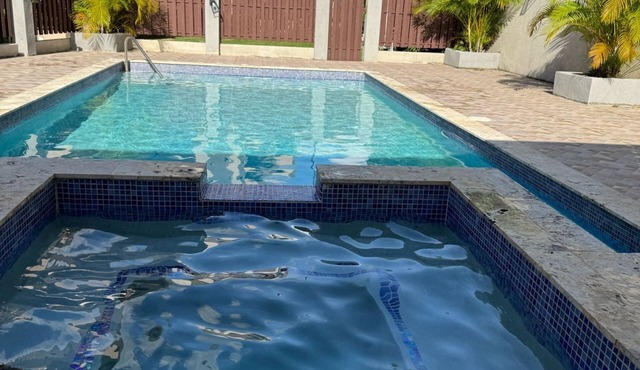 Stylist Hideaway with Modern Living plus Poolside Relaxation.