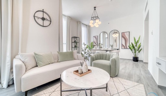 Suave 2BR with Assistant Room at Mesk 1 Midtown Dubai Production City by Deluxe Holiday Homes