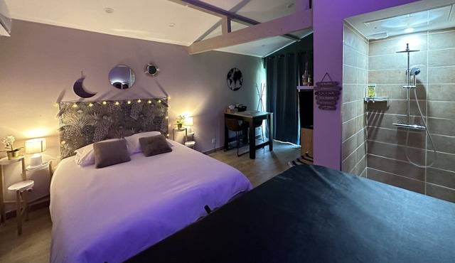 Sublime Studio Chambre Avec spa Privé et Jardin