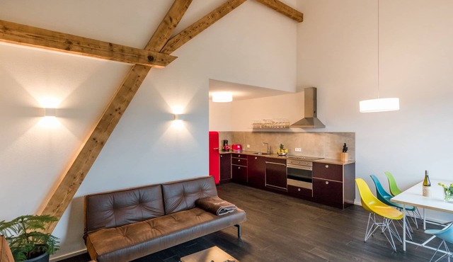 Suite 1, bis 8 Personen, Balkon, Maisonette, 105m²