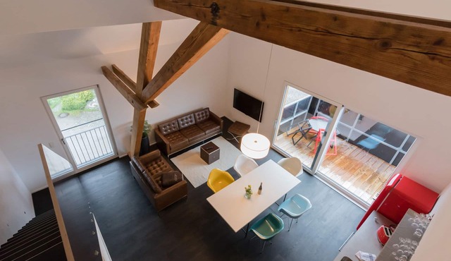 Suite 2, bis 4 Personen und Kleinkind, Balkon, Maisonette, 90m²