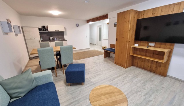 Suite 5 with separate living and sleeping area