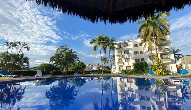 Suite las palmas excelente depa con alberca