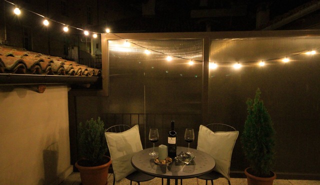 Suite with magnificent terrace in historic center