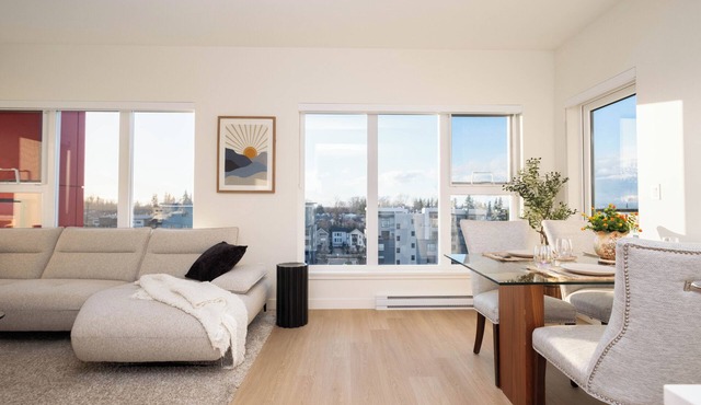 Sun-Filled 2BR Condo | Bright, Open, Near Event Center, Shops & Transit