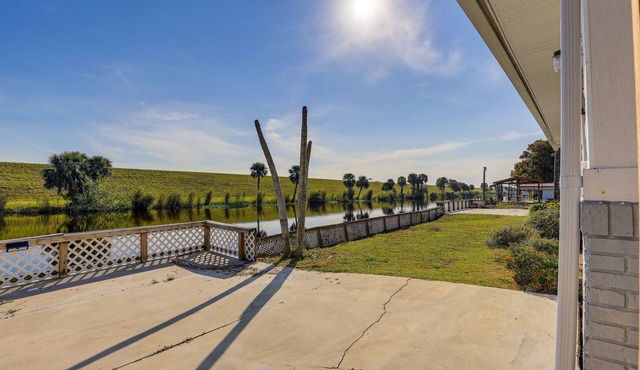 Sun-Soaked Okeechobee Retreat w/Canal Views!