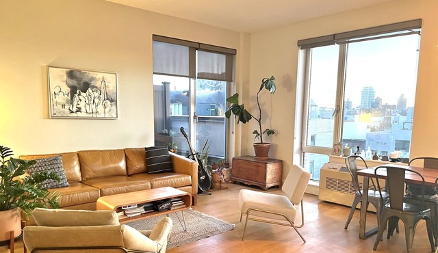 Sun-Soaked, Sweeping Views, HUGE Terrace, in BEST Williamsburg Location