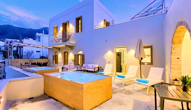 Sun Stone Villa Heated Whirpool