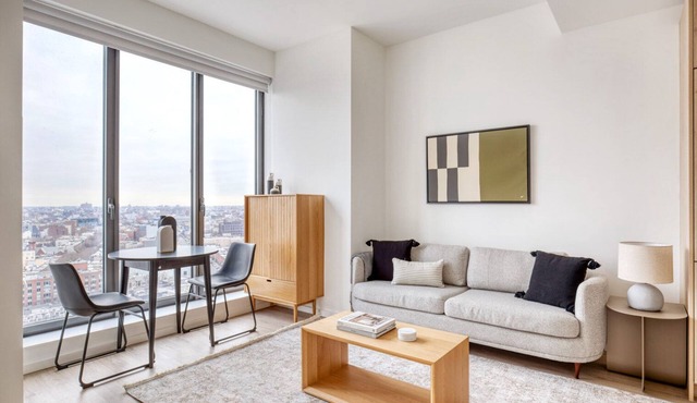 Sunlit Clinton Hill 1BR w/W/D, Gym & Pool, nr BAM, by Blueground