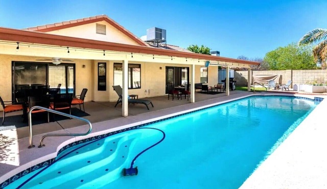 Sunny Oasis 4BR Pool Home with Game Room