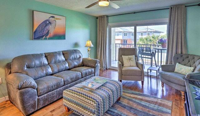 Sunny St Augustine Condo w/Community Pool!
