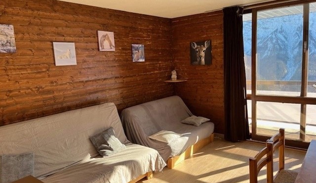 Sunny studio 26m² for 4 people in Orcières