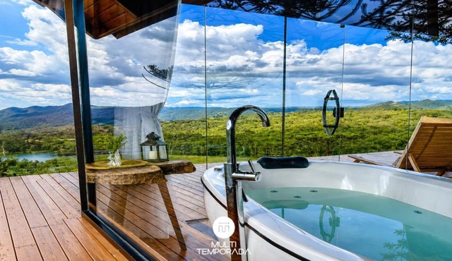 Sunset Invernada c/Jacuzzi - Leoberto Leal/SC