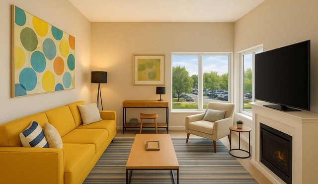 Sunset Views Getaway Bellevue +Patio +Parking +WiFi +AC